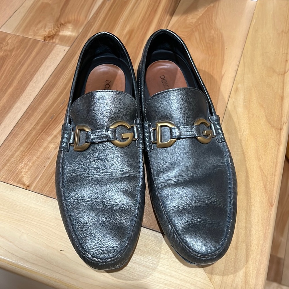 Dolce & Gabbana Hand-Dyed Leather Loafers